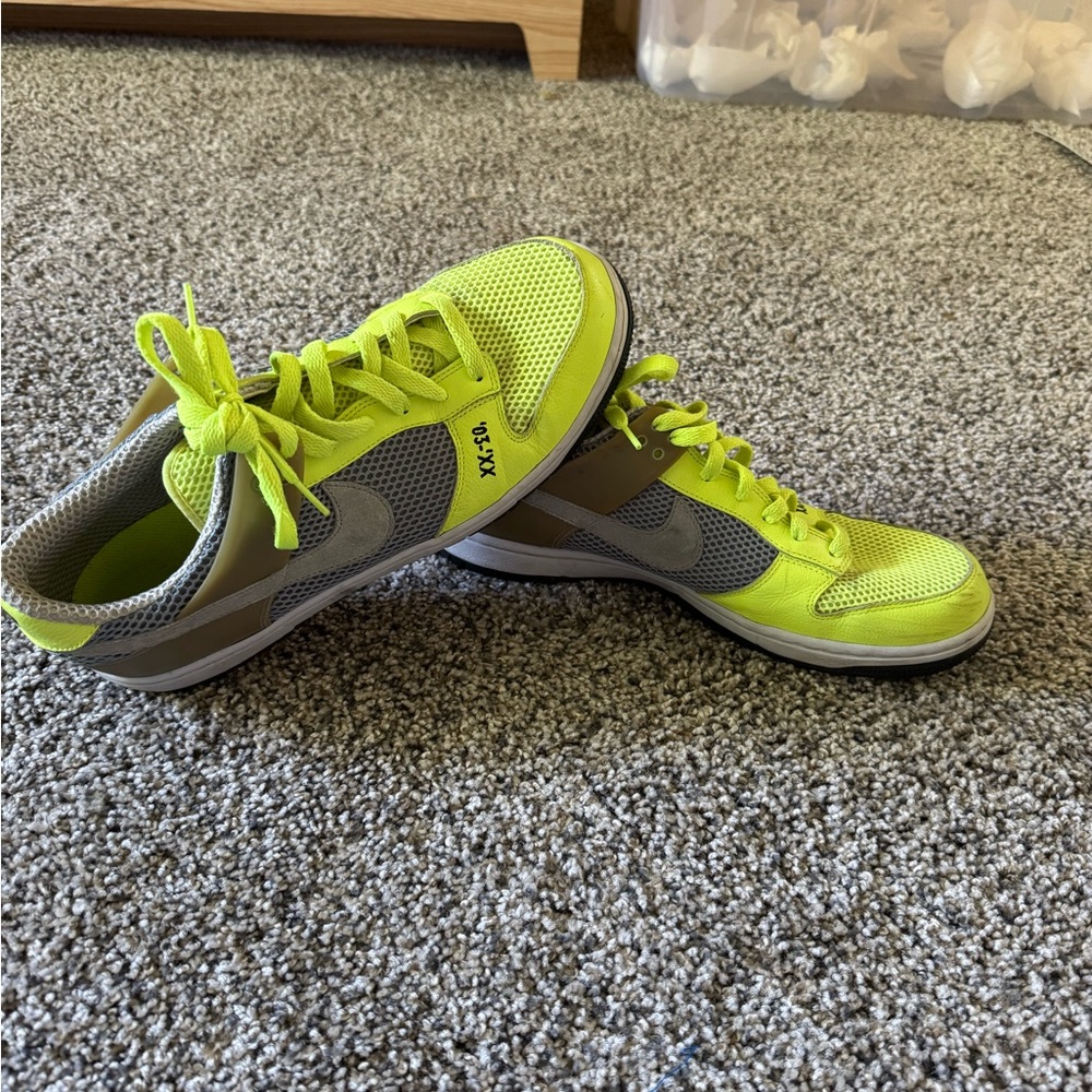 Nike Dunk Air Zoom Dunkesto Union Grey-Volt Men’s 11.5 US [315207-002] 2007